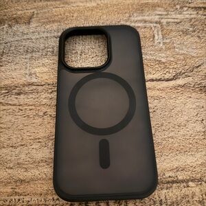 Black MagSafe Compatible Phone Case